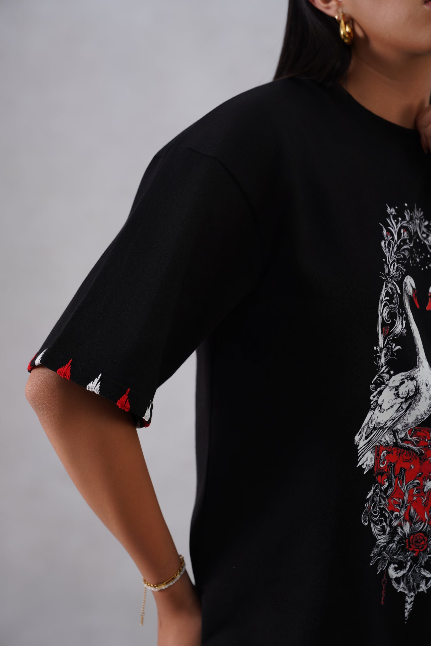 Black Swan (Swan Half Sleeves)