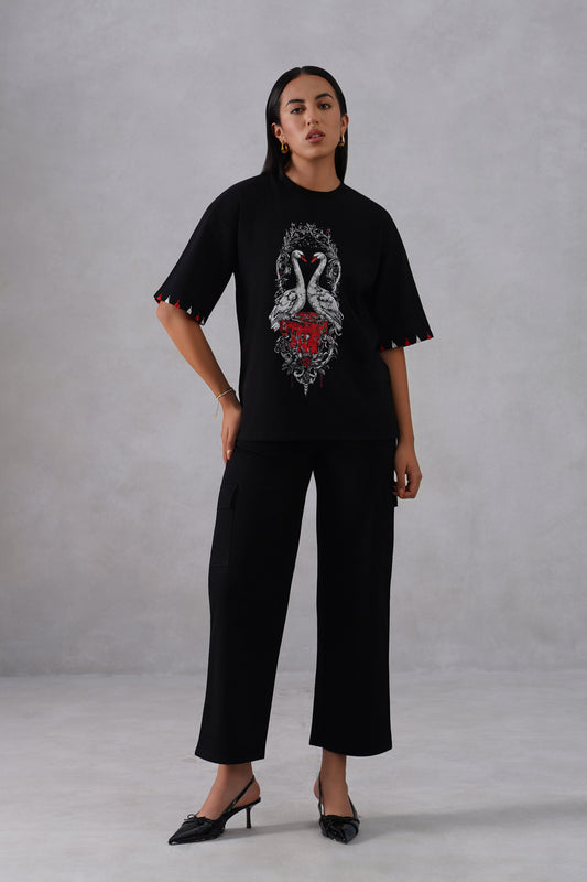 Black Swan (Swan Half Sleeves)