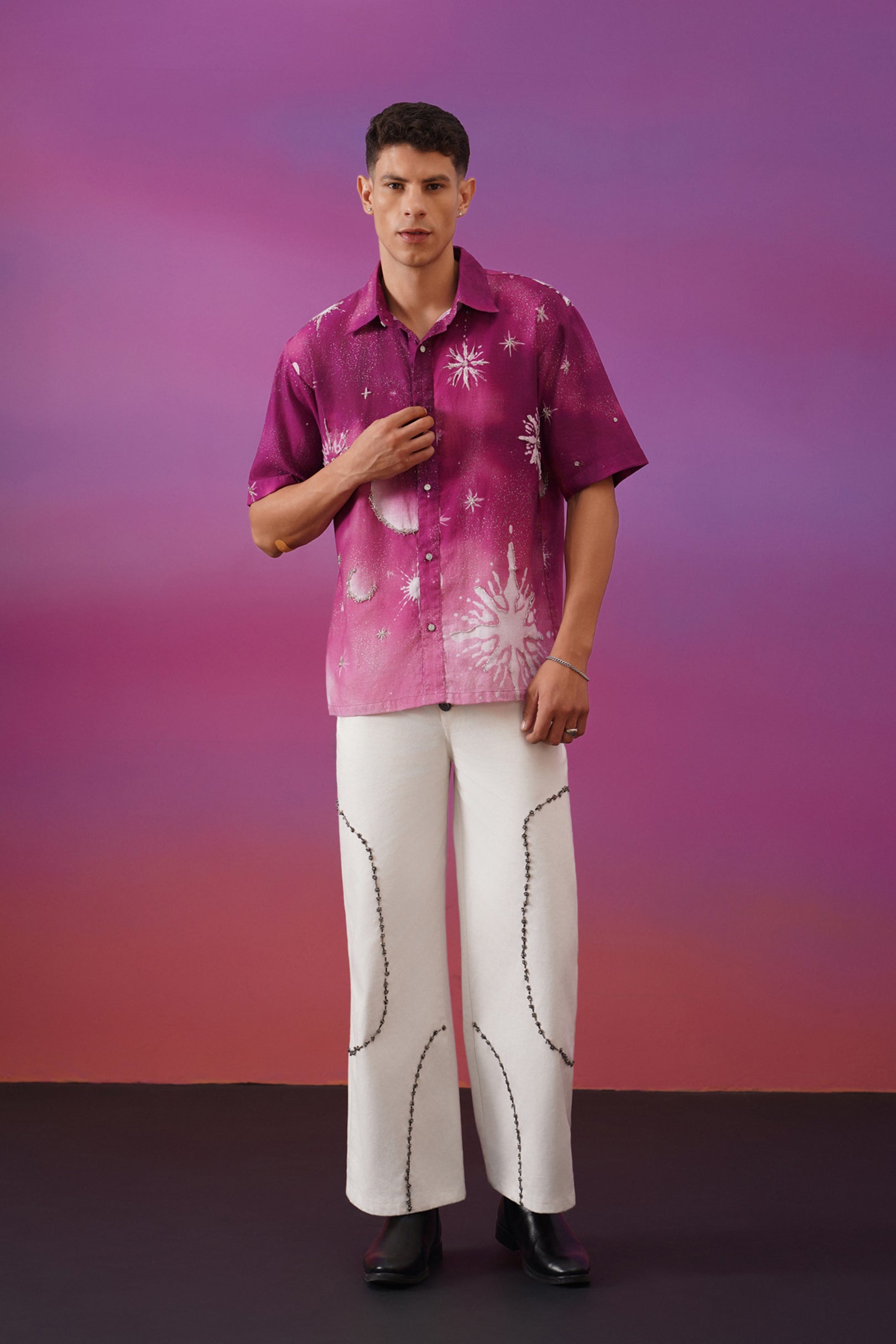 Magenta Lights Shirt