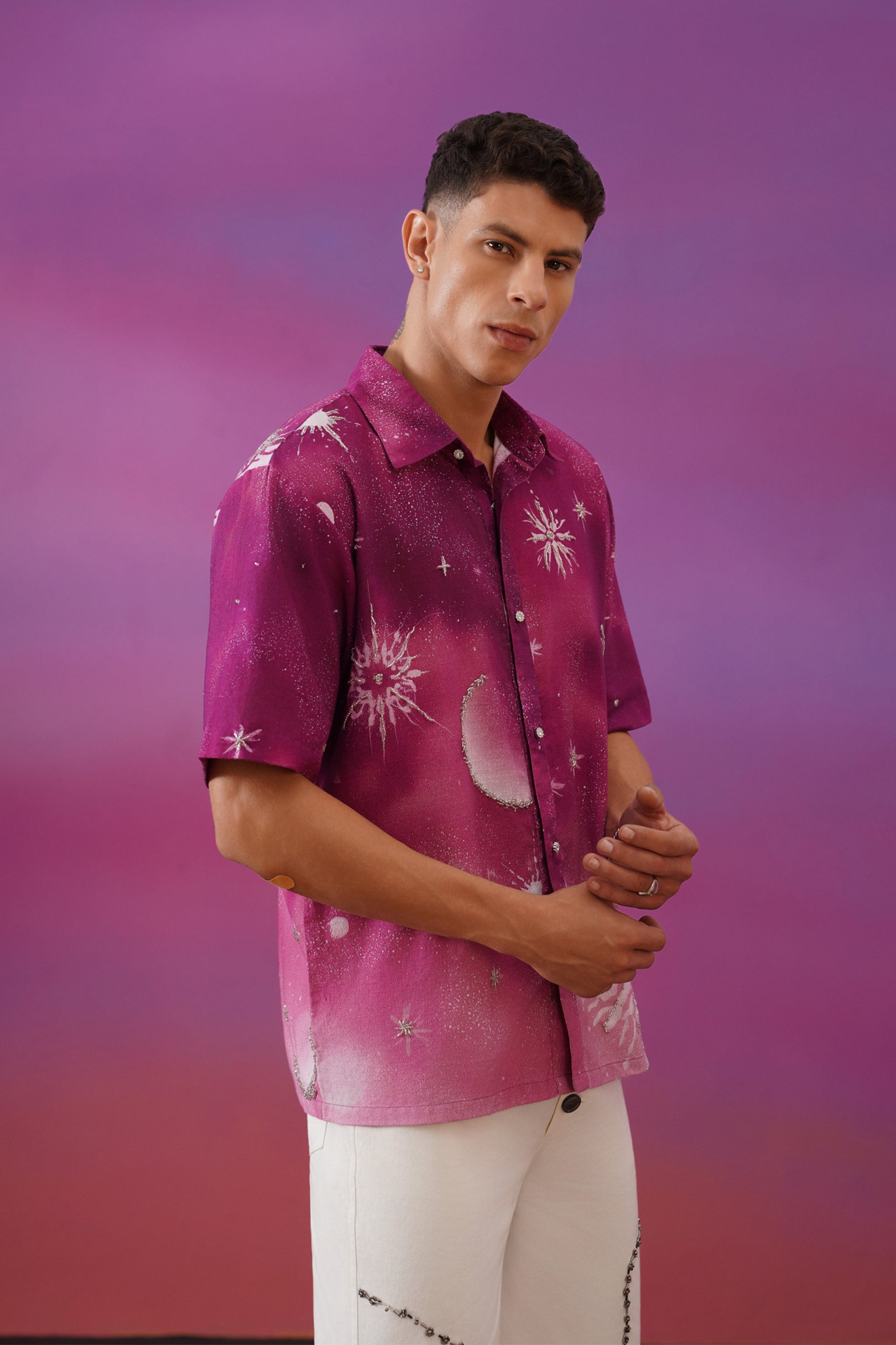 Magenta Lights Shirt