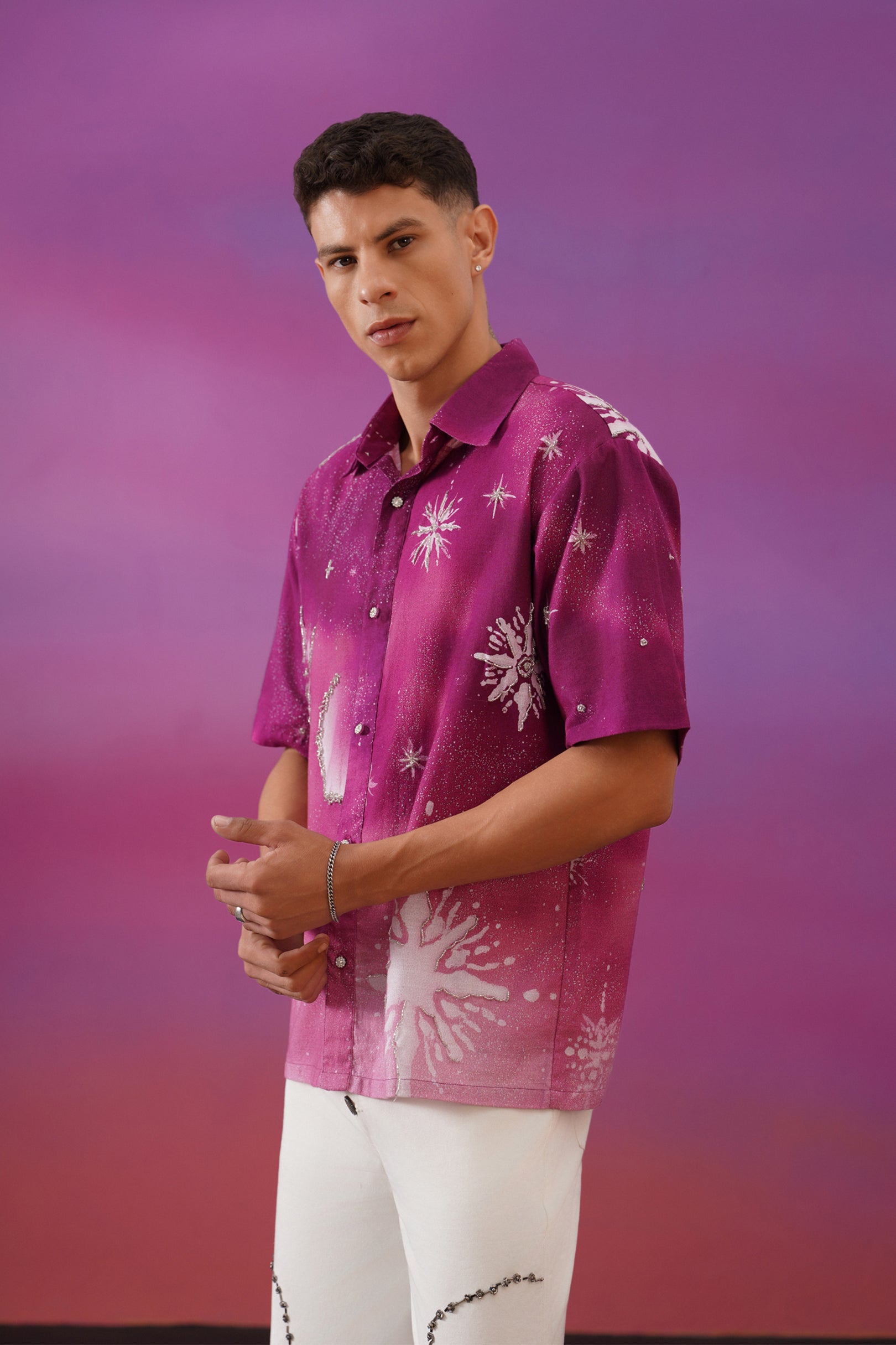 Magenta Lights Shirt