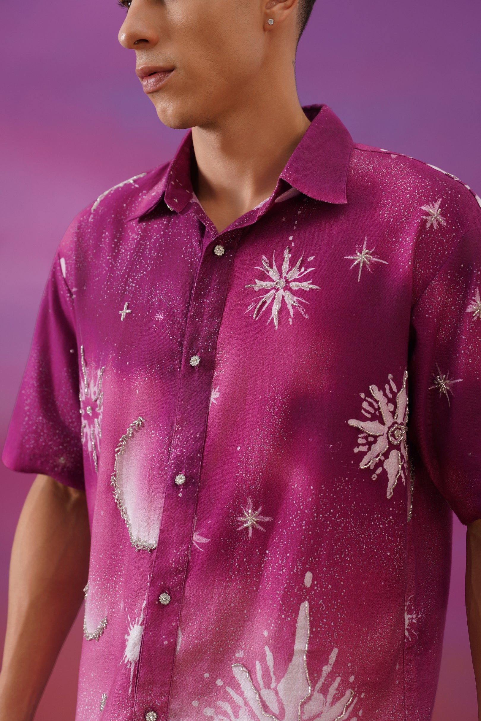 Magenta Lights Shirt