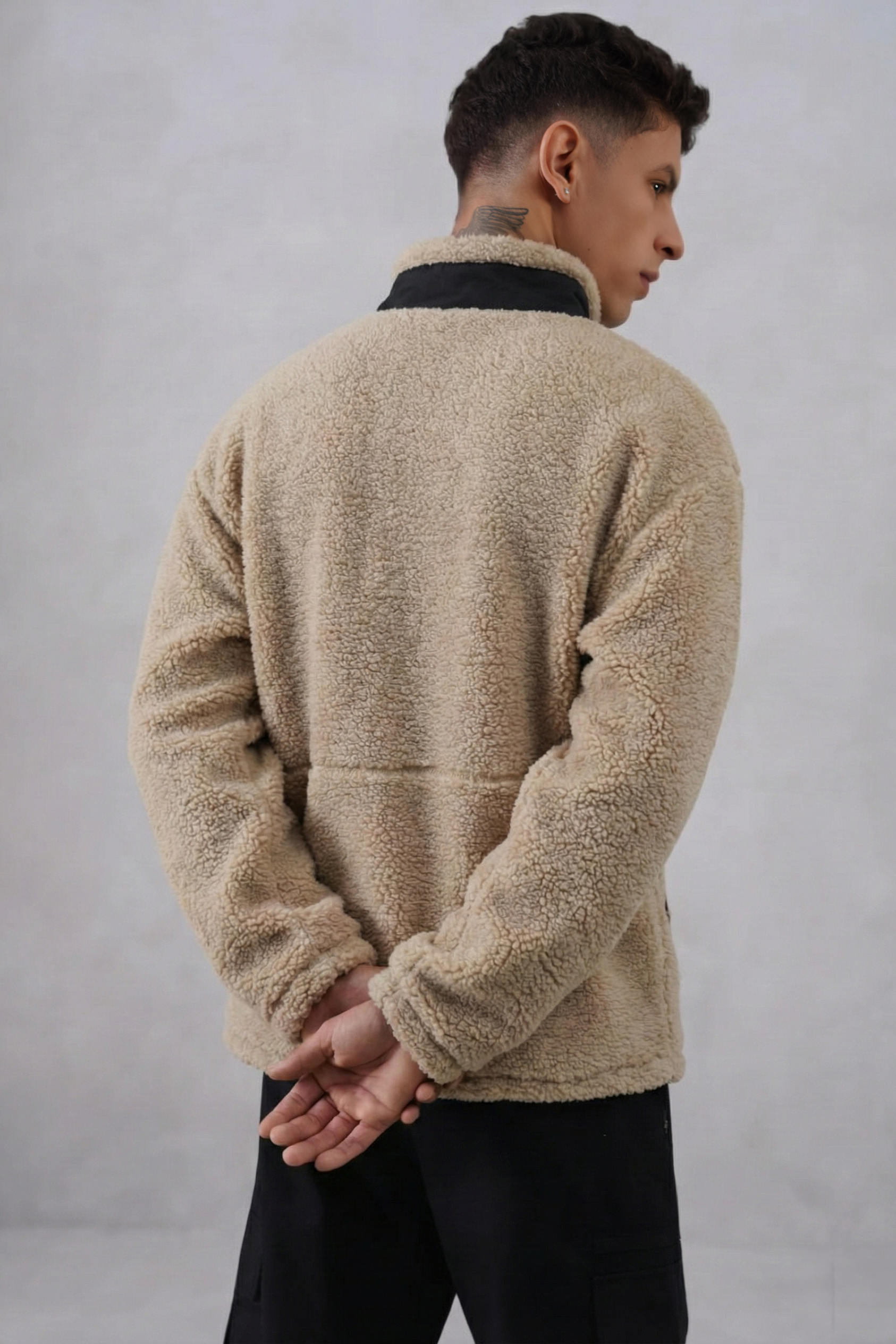 Core Sherpa Jackets - Beige