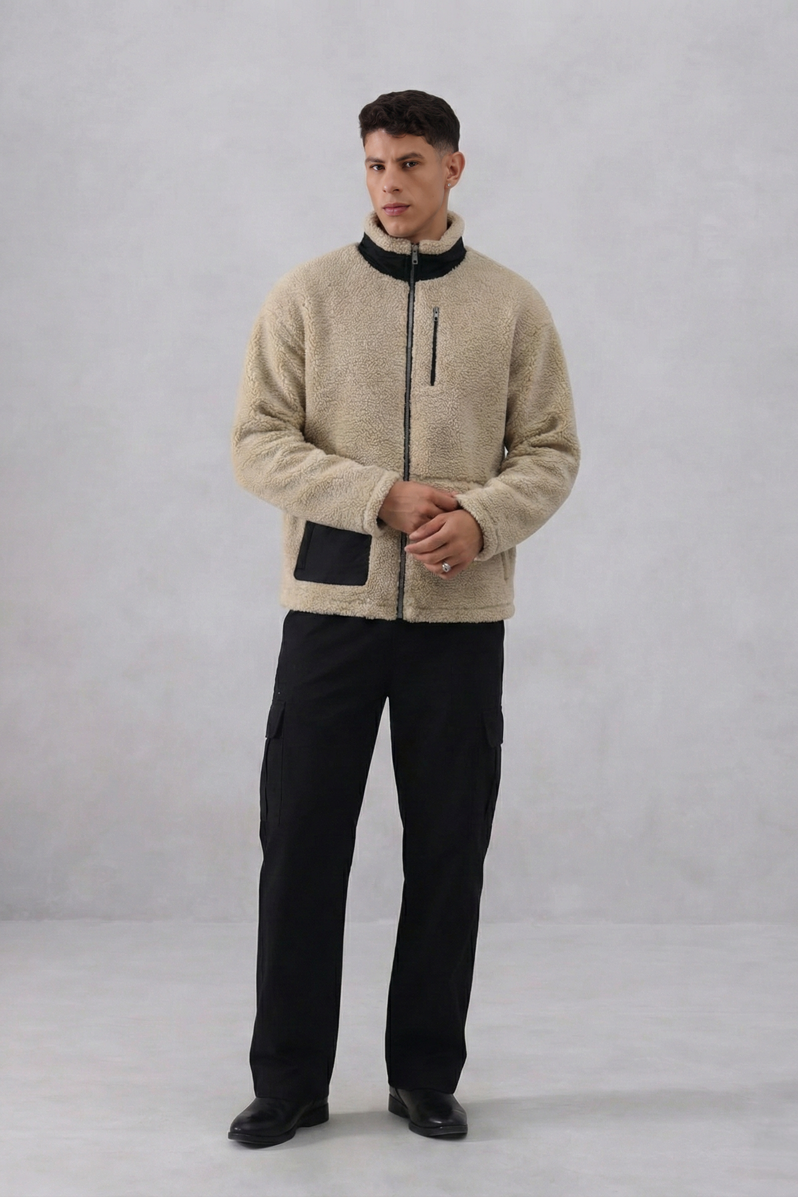 Core Sherpa Jackets - Beige